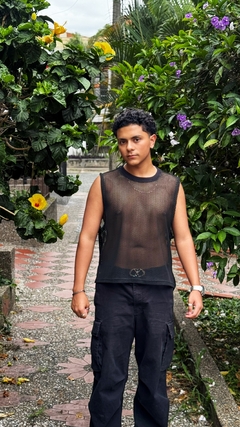 Camisilla en malla Cropped - comprar en línea