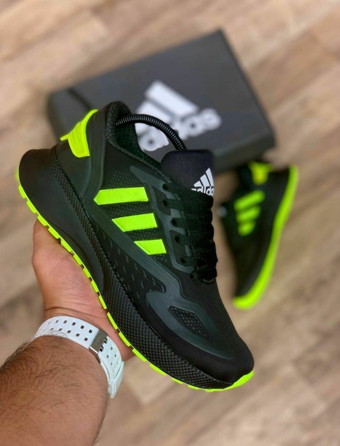 Adidas 2K Negro Verde Caballero