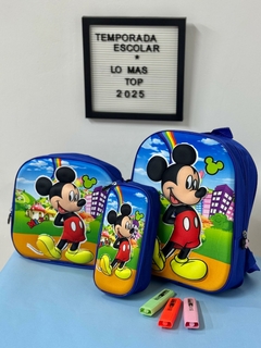 TRIO MORRAL ESCOLAR PARA NIÑOS