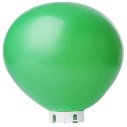 BALÃO REDONDO DE LÁTEX LISO VERDE BANDEIRA 16"(APROX.40CM) - 10 UNIDADES