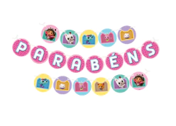 FAIXA DECORATIVA CASA MAGICA DA GABBY FILME - 01 UNIDADE