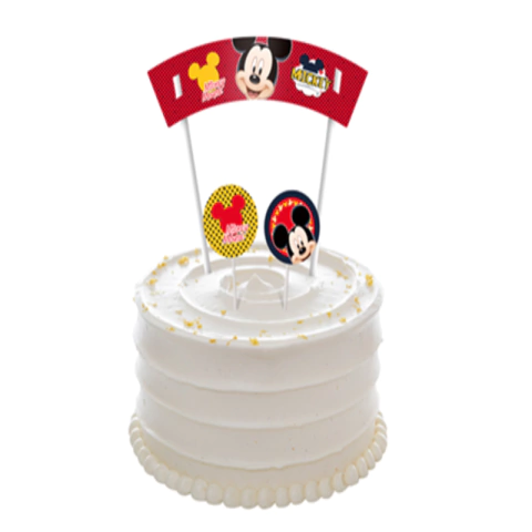 TOPPER PARA BOLO MICKEY CLÁSSICO - 01 UNIDADES