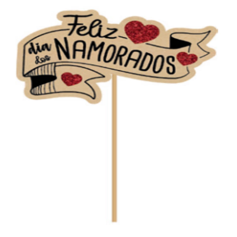 PICK DIA DOS NAMORADOS - 01 UNIDADE