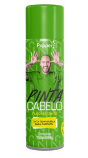 PINTA CABELO VERDE FLUORESCENTE NEYMAR JR 150ML