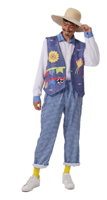 COLETE BANDEIRINHAS ADULTO TAMANHO P - 01 UNIDADE