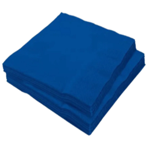 GUARDANAPO DE PAPEL AZUL ESCURO 33x33cm - 20 UNIDADES