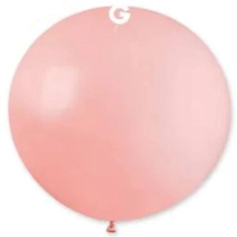 BALÃO GEMAR 31" BABY PINK C/05 UNIDADES - 01 UNIDADE