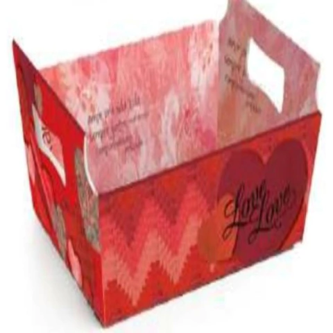 CESTA DE CARTÃO LOVE LOVE - 10 UNIDADES