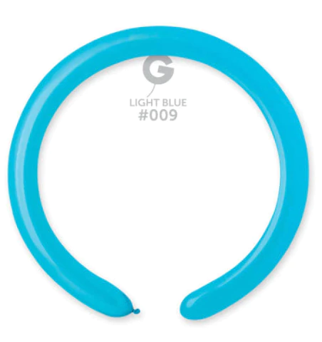 BALÃO GEMAR TAMANHO 2 pol - 5CM LIGHT BLUE C50 UNIDADES - 01 UNIDADE