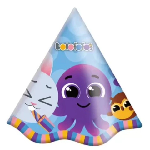 CHAPÉU BOLOFOFOS COM 08 UNIDADES - 01 UNIDADE