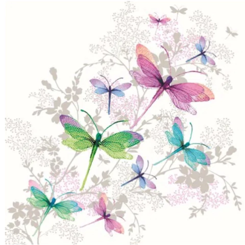 GUARDANAPO DRAGONFLY GROOVE - 01 UNIDADE