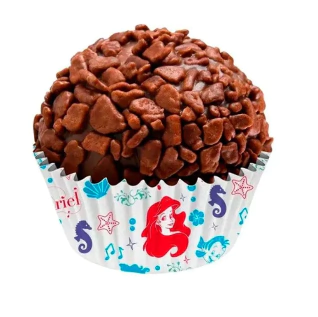 FORMINHA NUMERO 5 ARIEL DISNEY 100 un - 01 UNIDADE