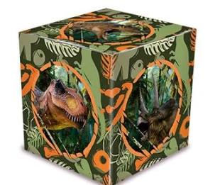 CAIXA LEMBRANCINHA DINO PARK COM 08 UNIDADES - 01 UNIDADE