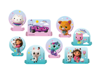 DECORACAO DE MESA CASA MAGICA DA GABBY FILME C/08 UN - 01 UNIDADE