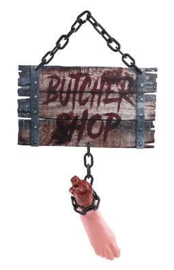 PLACA PARA PORTA COM PÉ PENDURADO - 01 UNIDADE