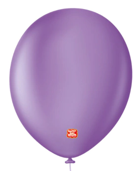 BALÃO 11pol. UNIQ LILÁS LAVANDA COM 25 UNIDADES - 01 UNIDADE