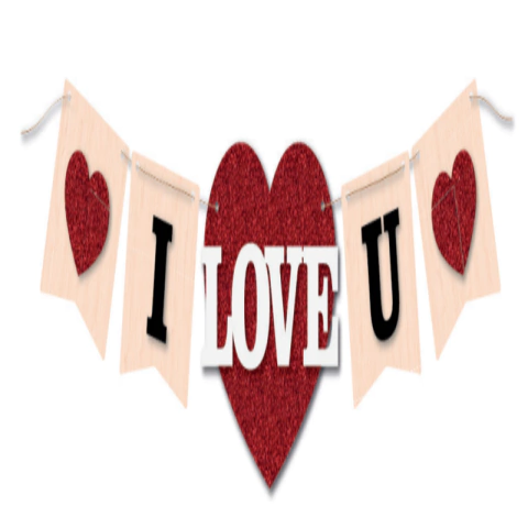 VARAL I LOVE U - 01 UNIDADE