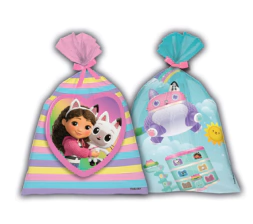 SACOLA PLASTICA CASA MAGICA DA GABBY FILME C/08 UN - 01 UNIDADE