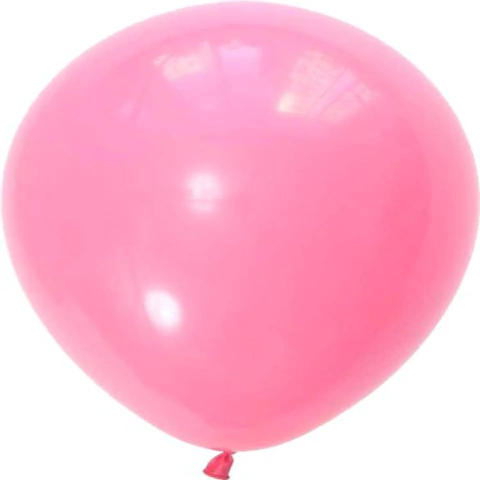 BALÃO REDONDO DE LÁTEX LISO ROSA BEBÊ 11 (APROX.28CM) - 50 UNIDADES