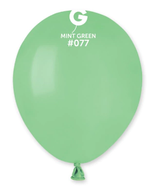 100 BALLOONS SOLID COLOUR A50 TAMANHO 5 MINT - 01 UNIDADE