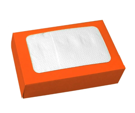 BOXPAK GUARDANAPO LARANJA - 01 UNIDADE