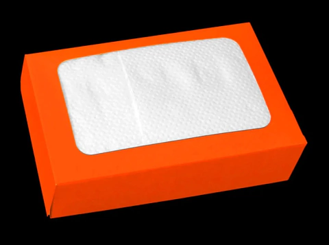 BOXPAK GUARDANAPOS LARANJA FLUOR - 01 UNIDADE