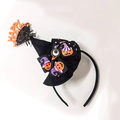 TIARA CHAPÉU BRUXA NURSE - 01 UNIDADE