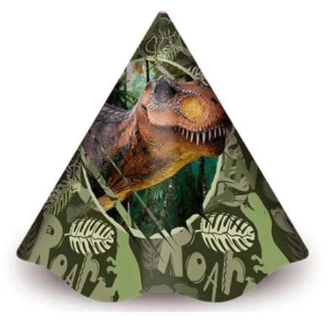CHAPEU CONE DINO PARK