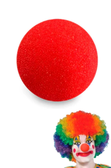 NARIZ PALHAÇO ESPUMA