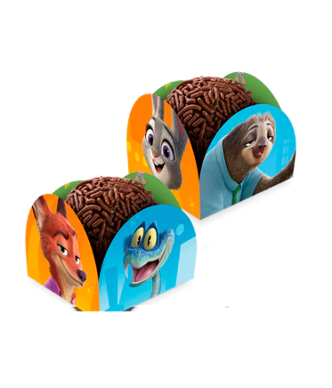 PORTA FORMINHA ZOOTOPIA 2 50 un.