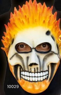 MÁSCARA DE LÁTEX HOMEM FOGO - 01 UNIDADE