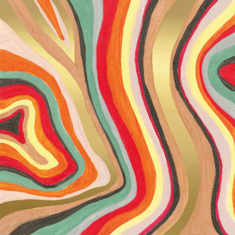 GUARDANAPO COLOURFUL STRIPES NAPINK - 01 UNIDADE