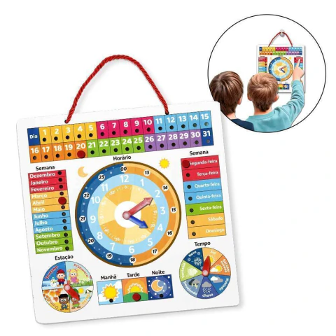 Didático Aprenda Brincando Quadro Multiatividades