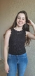 Blusa Fio Tricot Regata - Li Mello Moda Fashion