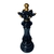 Estatueta de decoração luxo "Xadrez Rainha Preta". Verito. Produto nacional