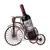 Suporte para garrafa de vinho "Triciclo Retrô Europeu" em ferro. Importado. - comprar online