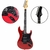 Guitarra TAGIMA Stratocaster SIXMART Efeitos CA Candy Apple