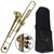 Trombone de Pisto SCHIEFFER Longo Sib Bb SCHTB-002 Laqueado