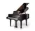 hot sales grand piano Pearl River RS160 Ebony Polish Golden hardware All Spruce Soundboard Roslau Strings Made in Germany