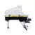 Good Selling Self Playing Glass Mechanical Keyboard Acrylic Crystal Piano With Bench For Hotel - loja online