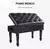 Professional Rolling Upright Acoustic Acrylic Baby Grand Piano 88 Keys With Led - loja online