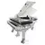 Professional Rolling Upright Acoustic Acrylic Baby Grand Piano 88 Keys With Led