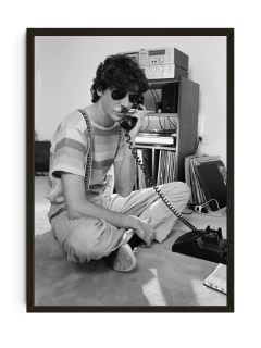 Cuadro - Charly Garcia 1983 | 30x40cm Con Vidrio - - comprar online