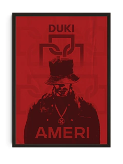 Cuadro Decorativo | Duki | 30x40cm Vidrio - comprar online