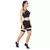 Conjunto Fitness Cropped Alcinha Preto + Shorts Preto Com Elastico REF: LX047 - Zéshop
