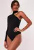 Body Feminino Uma Manga com Gola REF: BLC30