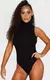 Body Feminino Canelado Gola Alta Sem Mangas REF: BLC11 - comprar online