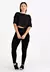 Calça Legging Fitness Preta Com Bolso em Tela REF: LX83 na internet