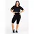 Conjunto Fitness Bermuda com Bolso e Cropped Manga de Tela REF: LX87 - comprar online