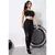 Conjunto Fitness Feminino Calça Legging e Top Transparencia REF: LX128 - loja online